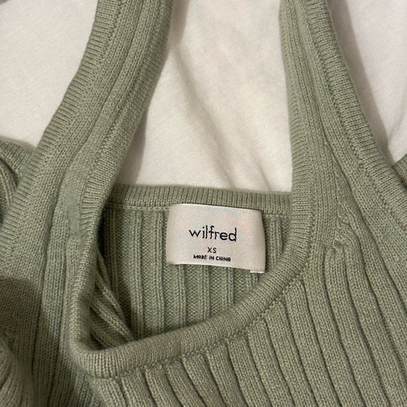 Aritzia Wilfred Manila cropped tank - Picture 3 of 4